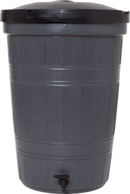 Regntunna 200L Grå