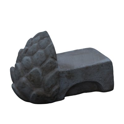 Krukfötter Talia Kotte Svart/Grå 11x8x8cm