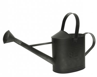 Vattenkanna Zink Antik Svart 8L