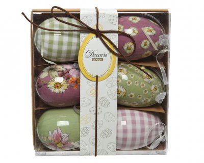 Ägg Mix 5x7,5cm 6-pack