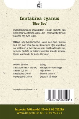 Blåklint, 'Blue Boy'