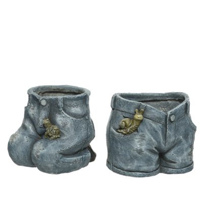 Byxor Plantering Grå Mix