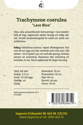 Blåparasoll, Lace Blue