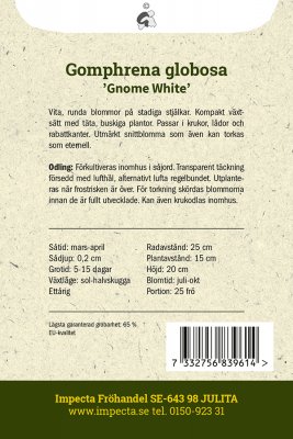 Klotamarant Gnome White