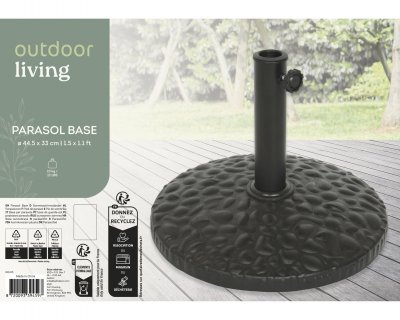 Parasollfot 44,5xH33cm