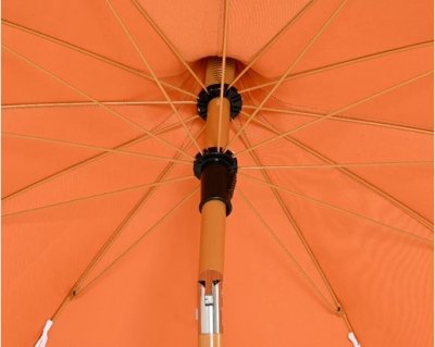 Parasoll Orange 195xxH215cm