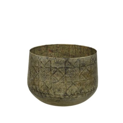 Zinkkruka Brun 17x12cm