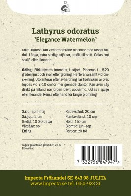 Luktärt Elegance Watermelon