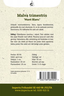 Malva, Sommar-, Mont Blanc