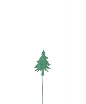 Julgran stick Grön 8x5,5cm