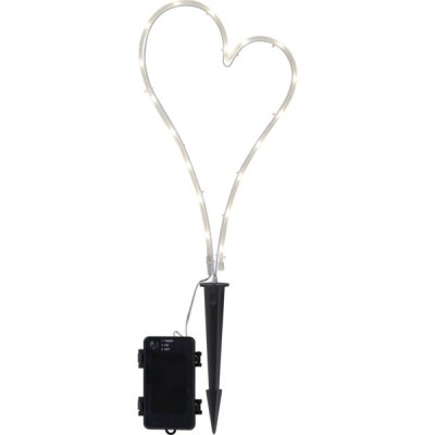 Hjärta LED 21x39cm