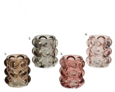 Värmeljuslykta Mix 9x8cm