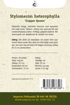 Vindvallmo, 'Copper Queen'