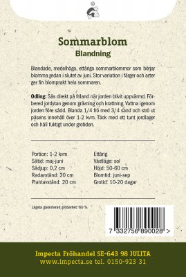 Blomsterblandning, 'Sommarblom'
