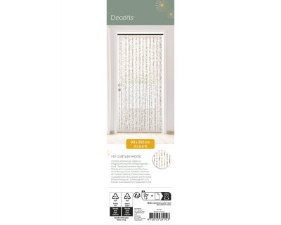 Bambu Gardin Brun 90xH200cm