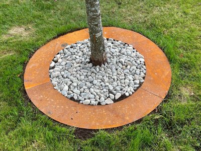 Trädring Platt Rost 60cm