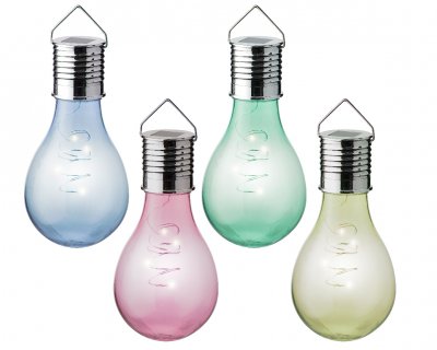 Solcell LED Lampa 8x14cm