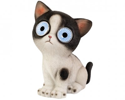 Solcell LED Katt Mix 16cm