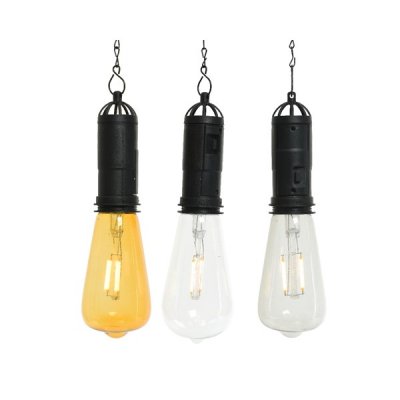 Solcell LED Lampa 7x7x20cm