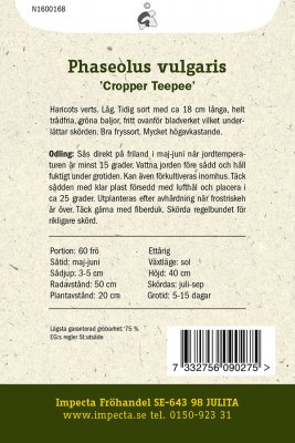 Böna, Bryt-, Cropper Teepee