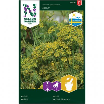 Dill, Como, Ursprung Sverige