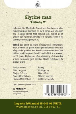 Böna, Soja-, 'Fiskeby V'