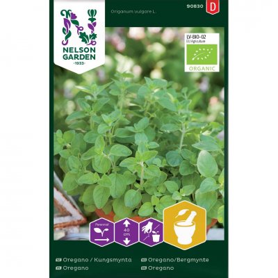 Oregano, Kungsmynta, Ekologisk