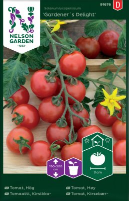 Tomat, Körsbärs-, Gardener´s Delight