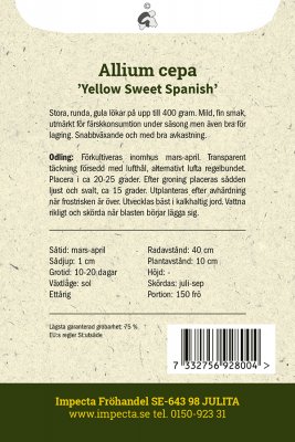 Gul Lök Yellow Sweet Spanish