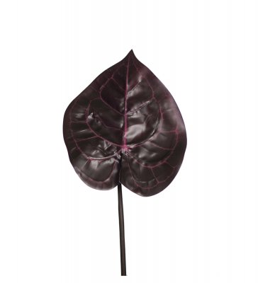Blad Röd 45cm, Konstgjord
