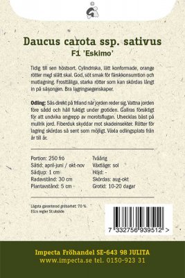 Morot, Höst-, Eskimo F1