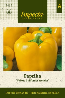 Paprika, Yellow California Wonder