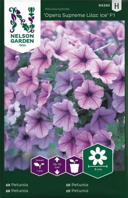 Petunia, Opera Supreme Lilac Ice F1