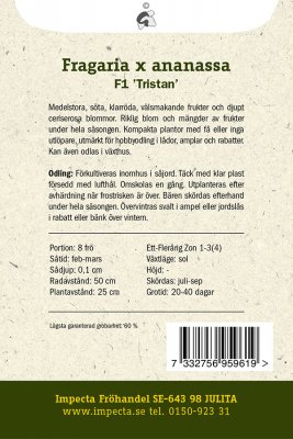Jordgubbe, F1 Tristan