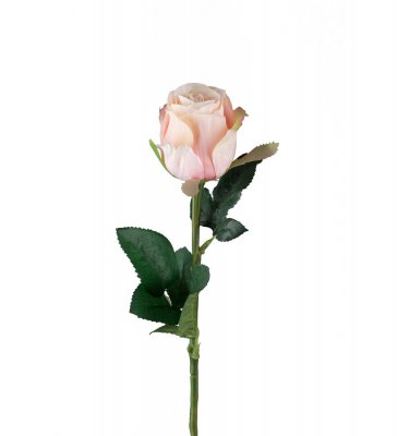 Ros Ljusrosa 50cm, Konstgjord