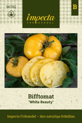 Tomat, Biff-, White Beauty
