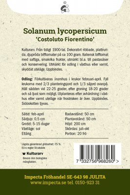 Tomat, Biff-, Costoluto Fiorentino