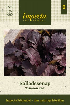 Salladssenap Crimson Red