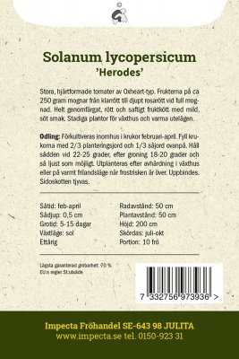 Tomat, Plommon-, Herodes