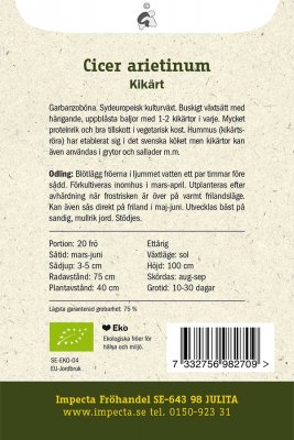 Kikärt, Principe