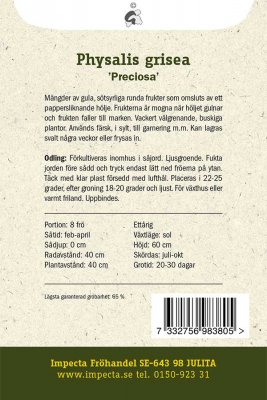 Gyllenbär, 'Preciosa'