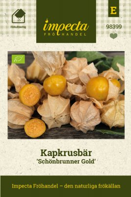 Gyllenbär, Physalis, Schönbrunner Gold, Ekologisk
