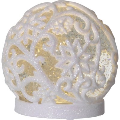 Bordsdekoration Frost Vit 13,5x13x13,5cm