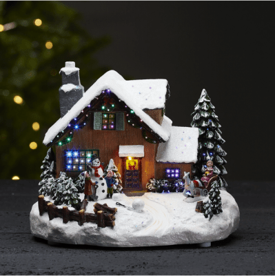 Panorama Winterville 23x19xH18,5cm