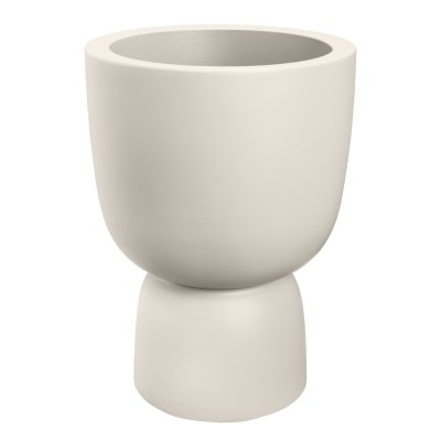 Amber Coupe Linen White