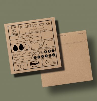 Kronärtskocka Imperial Star, Ekologisk