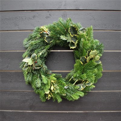 Krans Kungsgran / Ilex Mix 35cm