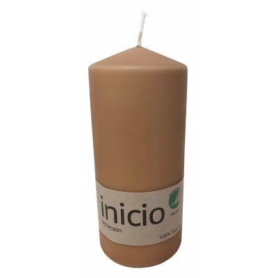 Blockljus 67x150mm Latte