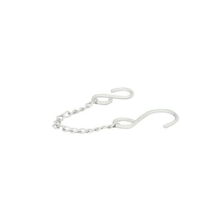 Kedja med krok Vit M L36cm