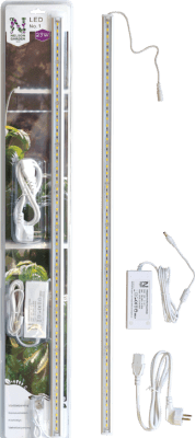 Växtbelysning, LED, 85cm, 23W, m. adapter